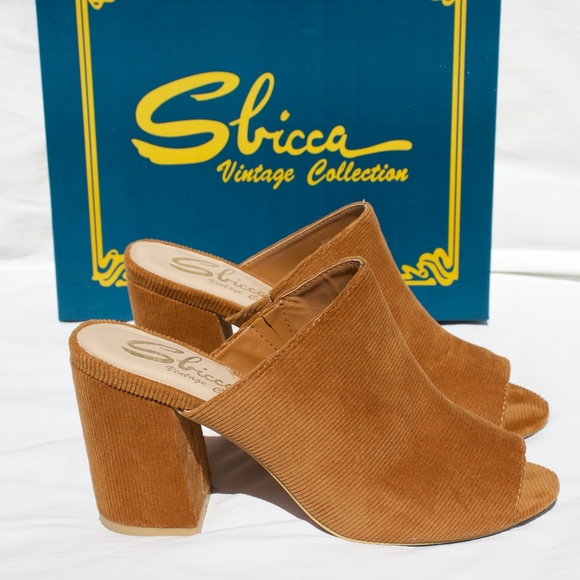 Sbicca Shoes - Sbicca Access Corduroy Heels